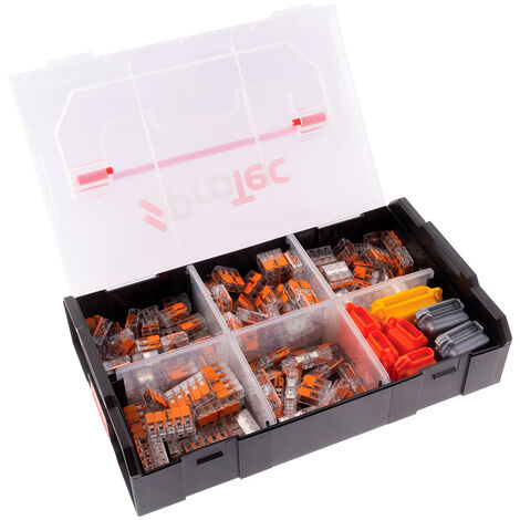 Valisette 150 bornes de connexion In Line S221 + 7 Gelbox - Protec