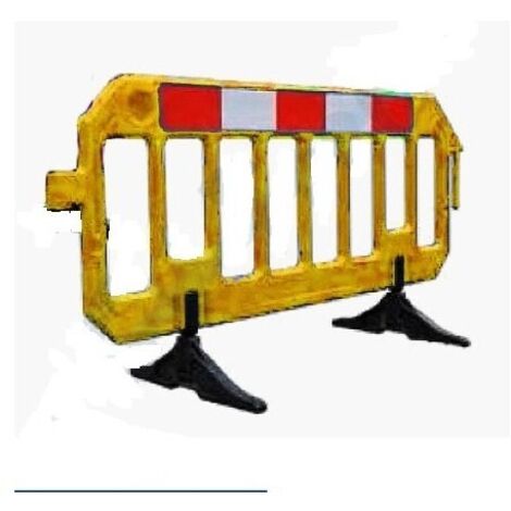 VALLA 1M GATE BARRIER AMARILLA - CV