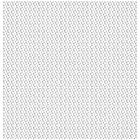 Valla alambrada jardín acero inoxidable 100x85 cm 20x10x2 mm