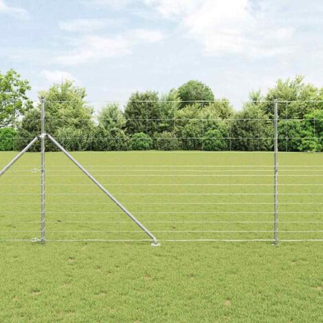 Valla de alambre soldado con picos 50 x 1,5 m (A x H)