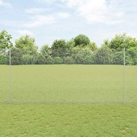 Valla de alambre soldado con poste 10 x 1,5 m (An x Al)