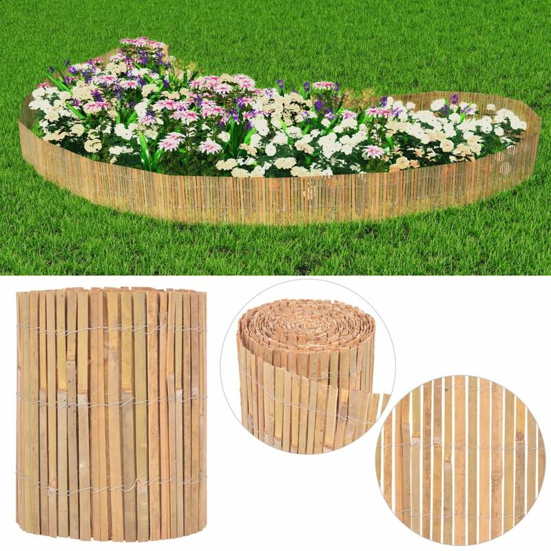 

Valla de bambu de jardin 1000x30 cm