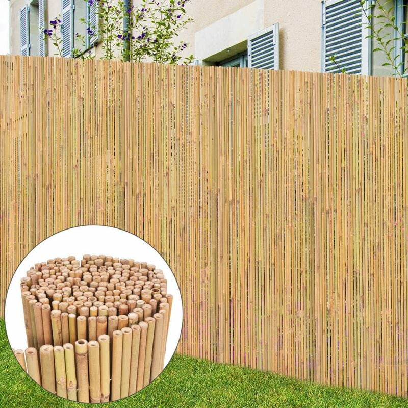 

Valla de bambu 300x130 cm