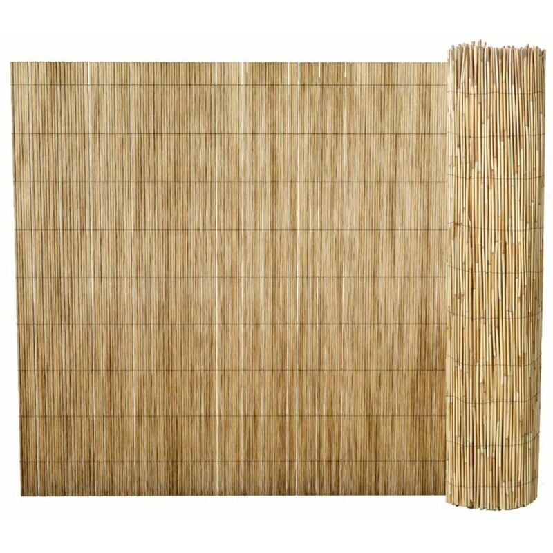 

Valla de canizo de junco de jardin 125x1000 cm
