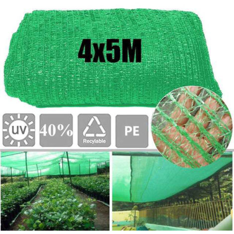 Valla de construcción [marca] PE – Malla de protección para aves y animales para jardín y agricultura en 4x5 m o 8x10 m
