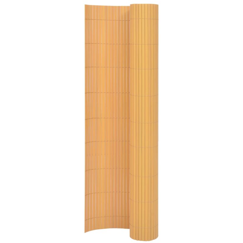 

Valla de jardin de doble cara amarilla 170x300 cm