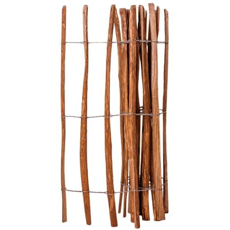 Valla de jardin de madera de avellano 120x250 cm