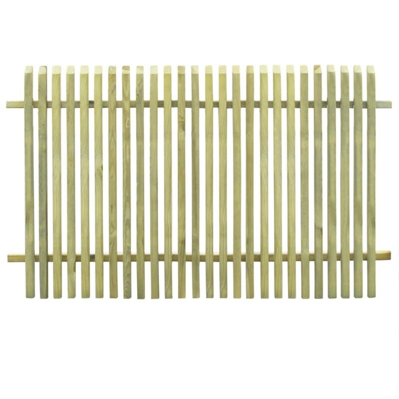 

Valla de jardin de madera de pino impregnada 170x100 cm