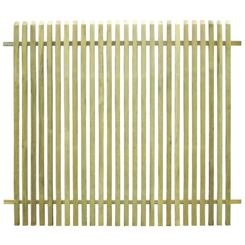 

Valla de jardín de madera de pino impregnada 170x150 cm