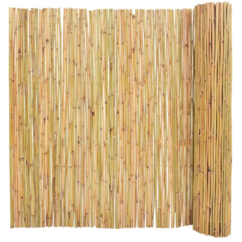 

Valla de jardín de bambú 300x150 cm - Marrón