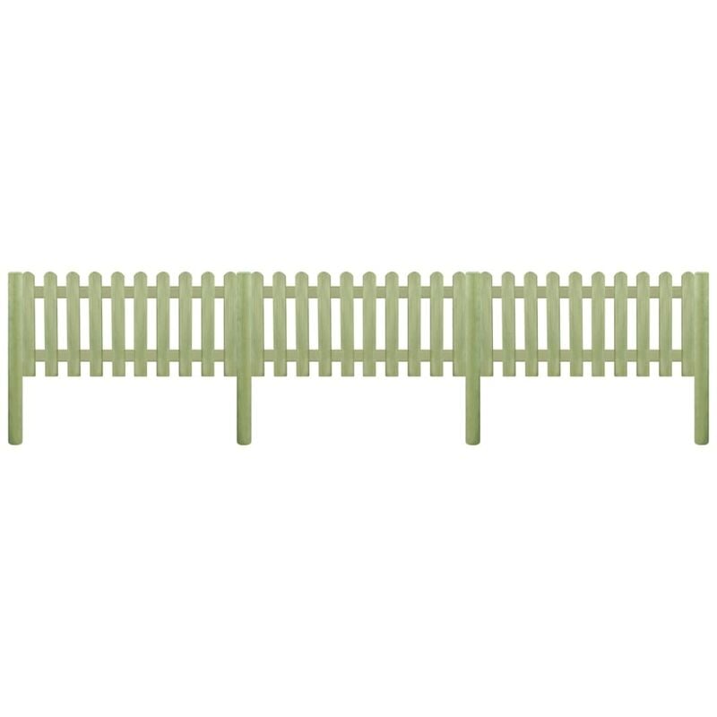

Valla de jardín madera de pino impregnada 5,1m 130cm 6/9cm - Marrón