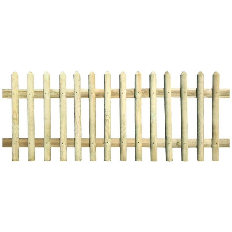 

Valla de madera de pino impregnada 170x100 cm 5/7cm - Marrón
