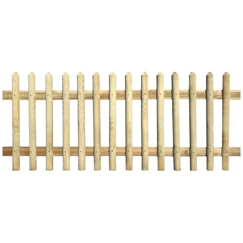 

Valla de madera de pino impregnada 170x120 cm 5/7cm