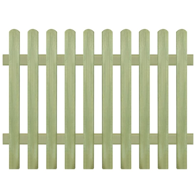 

Valla de madera de pino impregnada 170x120 cm 6/9 cm