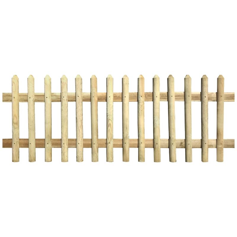 

Valla de madera de pino impregnada 170x80 cm 5/7cm - Marrón