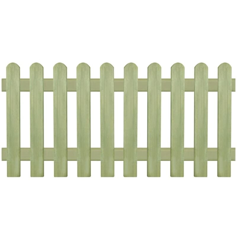

Valla de madera de pino impregnada 170x80 cm 6/9 cm