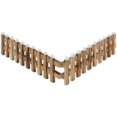 Valla de madera L90xH10cm - Feeric lights & christmas