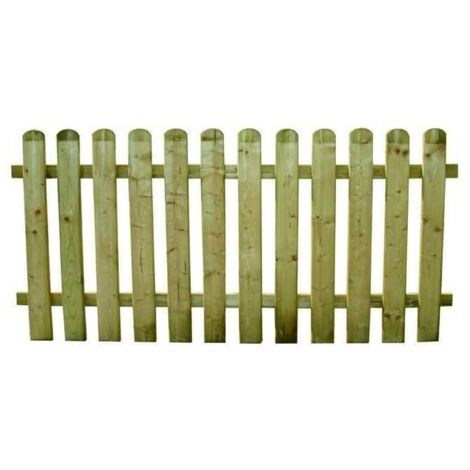 Valla de madera Modelo Girasol
