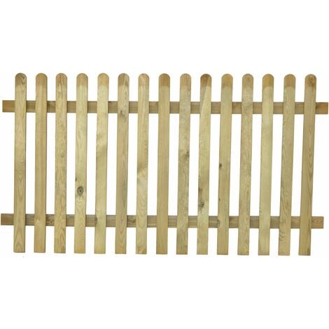 Valla de madera modelo inglesa 100x180cm