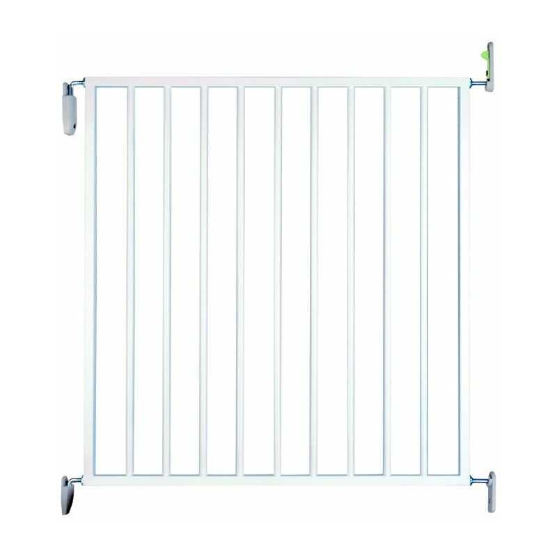 

Valla de metal blanca para seguridad niños 69-75cm Vogue