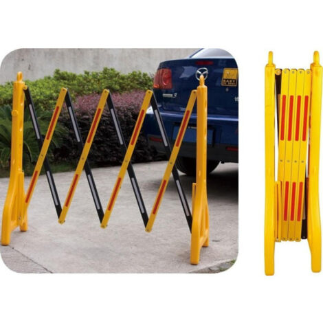 Valla de plástico extensible de 2,5m abierto SEKURECO