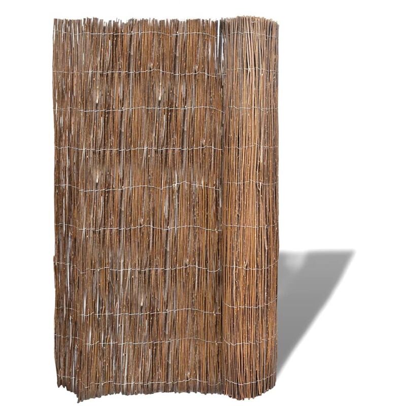 

vidaXL Valla Cañizo de Sauce 300x150 cm - Marrón