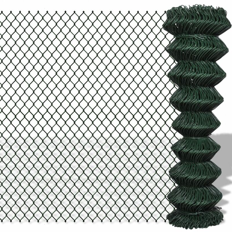 

Valla de tela metalica acero verde 1,5x25 m