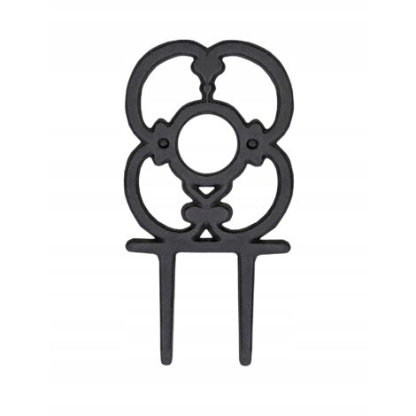 VALLA DECORATIVA DE HIERRO FUNDIDO, CUBIERTA PARA MACIZO III