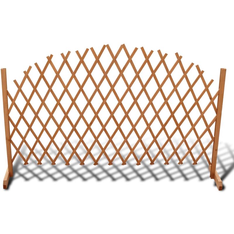 

Valla enrejada de madera maciza 180x100 cm