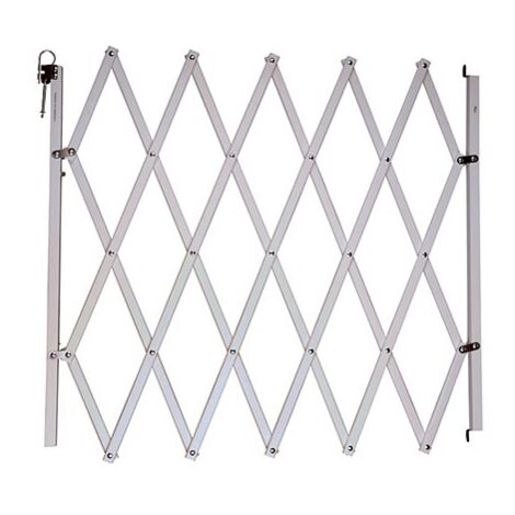 VALLA MASCOTAS STOP FIX BLANCA - 60-110X83