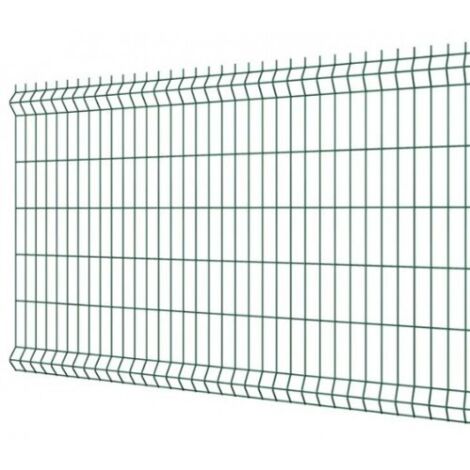 VALLA PLEGADA FORTEX CAL.50X200/4,50MM. LACADO VERDE L/2500xA/1455MM. -  PROMALLAS