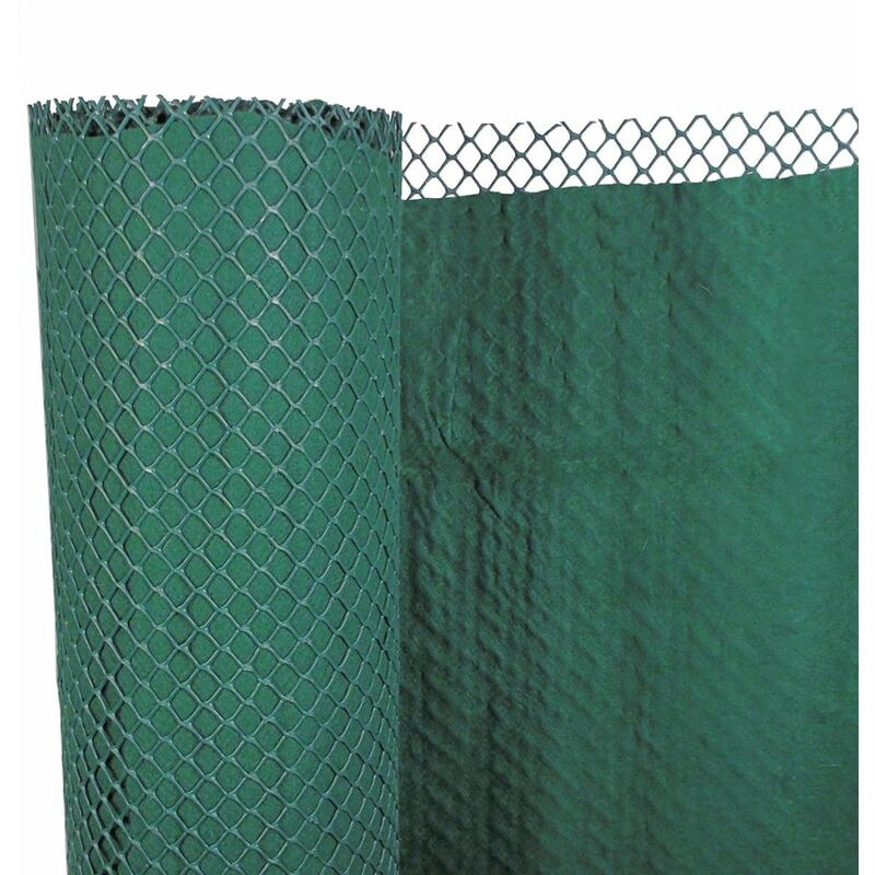 

Valla red cortavientos doble capa para jardín PE 1x3 m