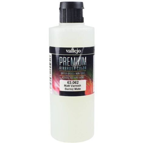 Vallejo- Premium Airbrush Color Flacone di Vernice a Base d'Acqua, 200 ml, Opaco, (Confezione da 1), 063062