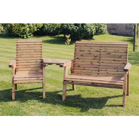 Ready assembled garden online love seat