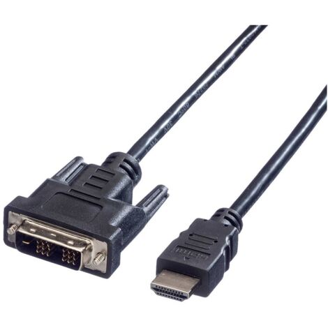 Valore Cavo DVI (18+1) maschio - HDMI maschio 1m