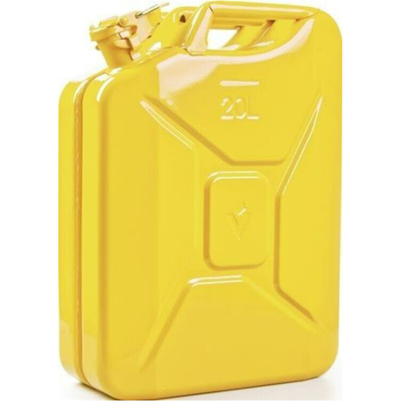 Kraftstoffkanister Inh.20l Zinkgelb ral 1018 Stahlbl.L345xB165xH470mm valpro