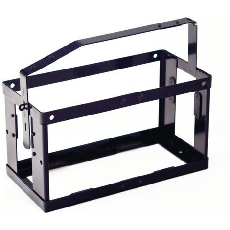 Support pour bidons 10L – Stabilité optimale – Finition laquée noire – Rembourrage caoutchouc – KR0079 – Valpro