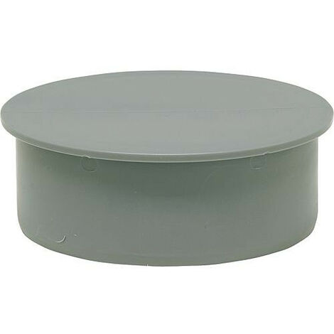 Valsir – Bouchon de manchon HT DN 90 – Raccord d'évacuation PVC 90mm – Installation rapide avec joint hydraulique – Haute résistance à la corrosion