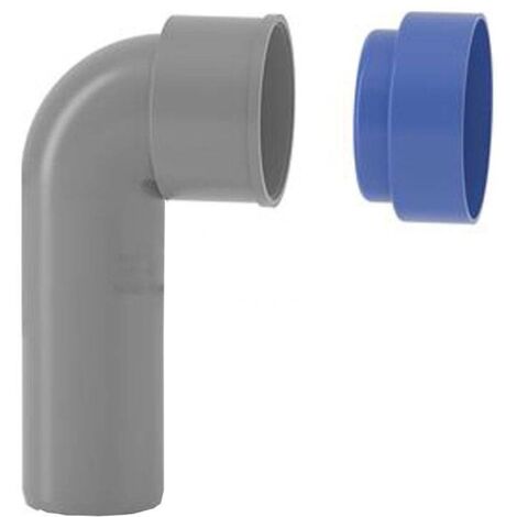 VALSIR Curva scarico grigio TEC.PP HTSW D. 32/46 + TAPPO