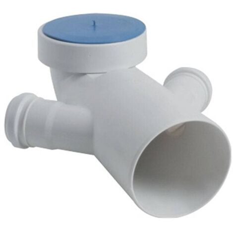 VALSIR Curva scarico WC PP DOPPIO ATTACCO bicchiere D. 110/50