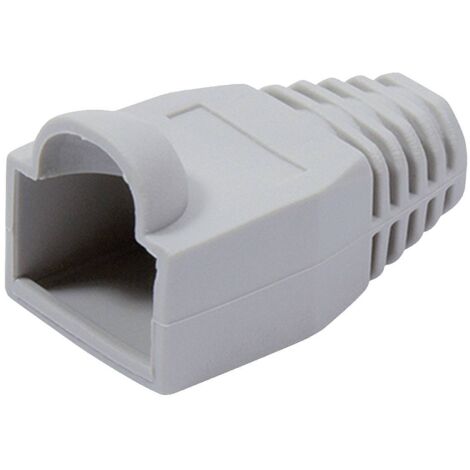 Value 12.99.0000 Manchon de protection anti-courbure VALUE pour RJ-45, gris, 10 pièces 12.99.0000 gris 10 pc(s) S682592