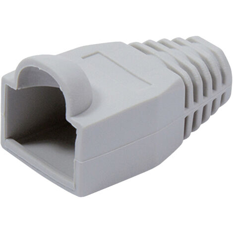 Value 12.99.0000 VALUE Knickschutztülle für RJ-45, grau, 10 Stck 12.99.0000     Grau 10 St.