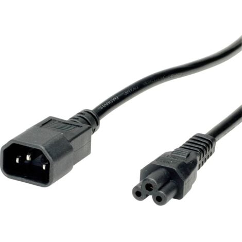 Câble UPS Onduleur 3x0.75mm² IEC 320 C14 Male vers 2 x IEC 320 C13 Femelle  3M - Prix en Algérie
