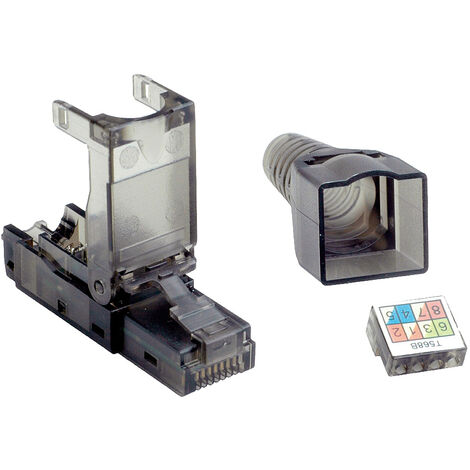 Value 26.99.0372 VALUE feldkonfektionierbarer RJ-45 Stecker Kat.6A (Class EA), UTP 26.99.0372 Tr