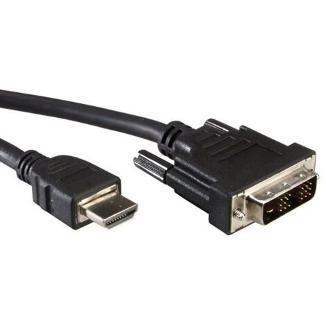 Value DVI-Kabel (18+1) Stecker - HDMI-Stecker 1m
