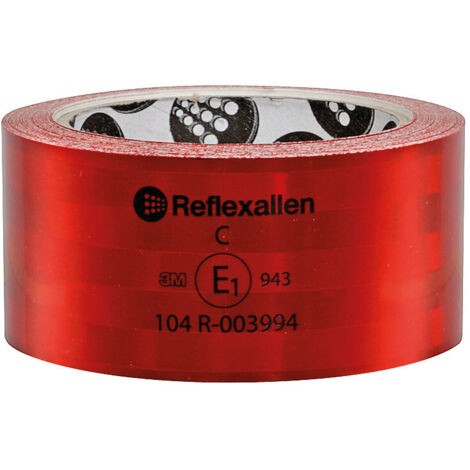Value, Nastro Segnaletico Di Sicurezza Per Superfici Rigide - 12,5 M - Rosso