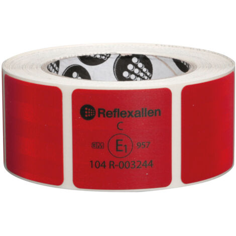 Value, Nastro Segnaletico Di Sicurezza Per Superfici Telonate - 12,5 M - Rosso