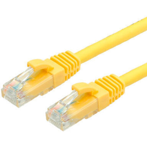 VALUE Patchkabel Kat.6 Class E UTP LSOH gelb 1m