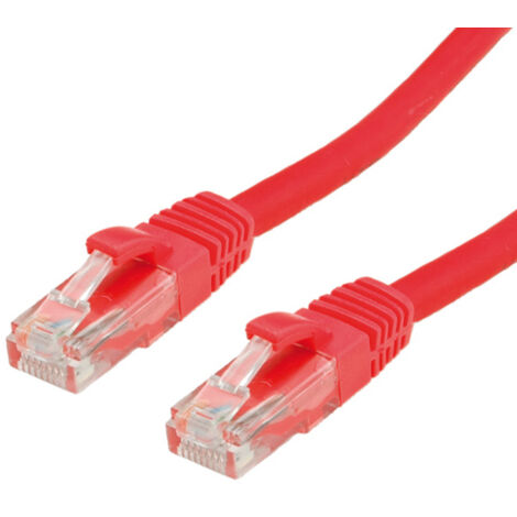 VALUE Patchkabel Kat.6 Class E UTP LSOH rot 10m