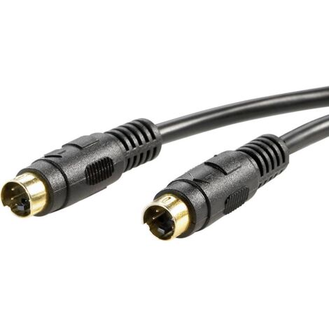 Value S-Video Video Cavo 3.00 m Nero